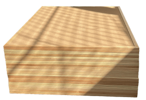 Carteleras de corcho con marco de madera