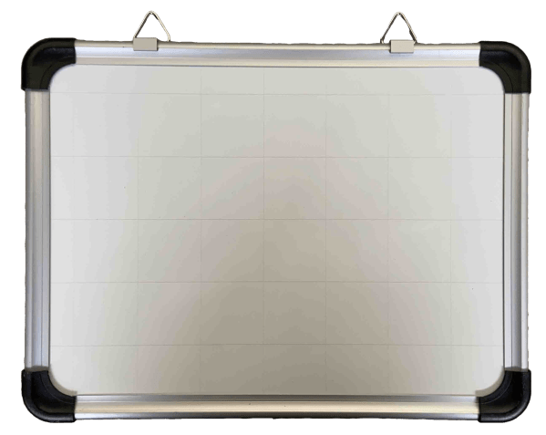 Pizarra blanca pequeña