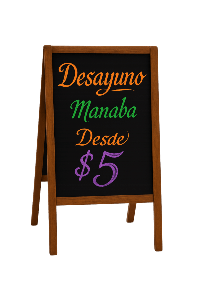 Producto pizarra negra 60 x 40 cm