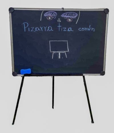 Pizarra de tiza para niños